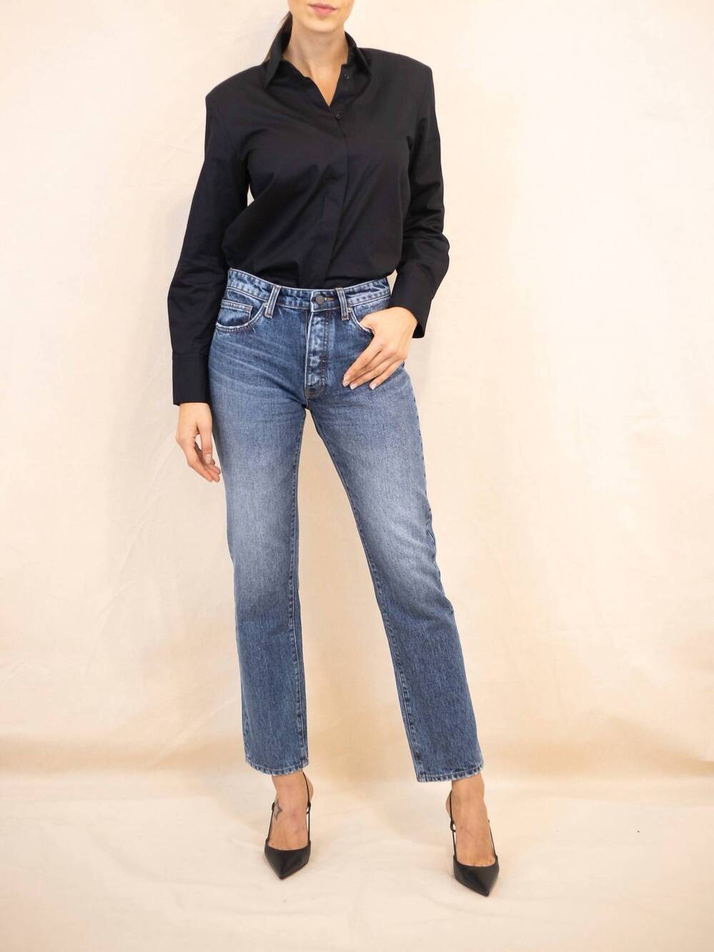 NEW 10.11 STUDIOS mid rise jeans in louise